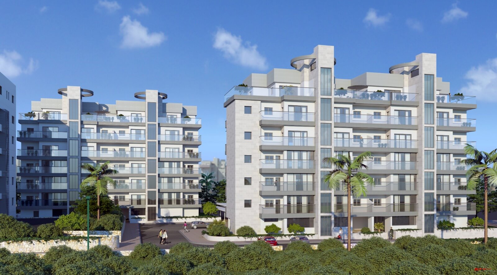 ח"ן 16 ו- 18 בפתח תקווה חיזוק שני בניינים קיימים והוספת 24 דירות מגורים חדשות