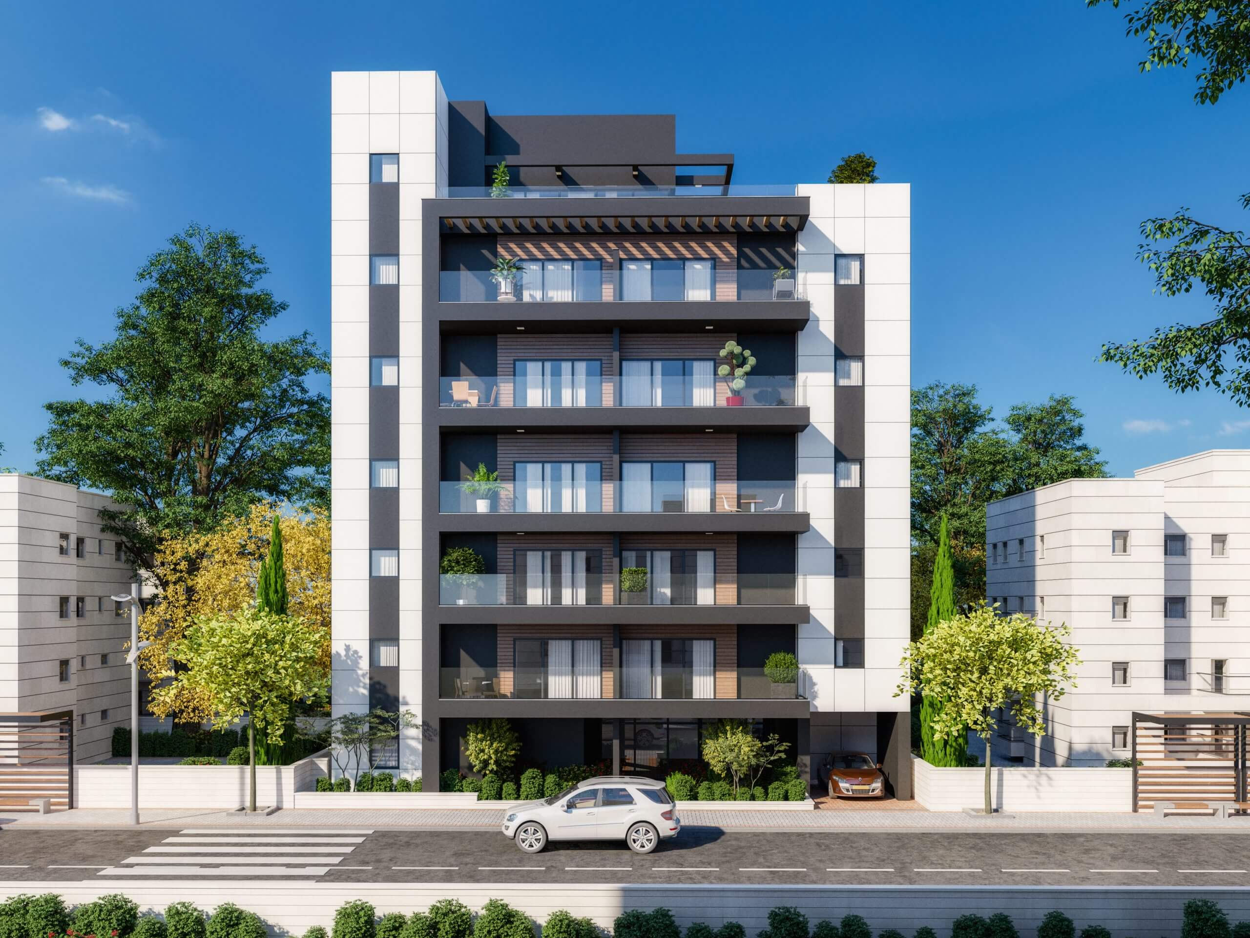 גרינשטיין 16 פתח תקווה חיזוק בניין קיים והוספת 9 דירות מגורים חדשות